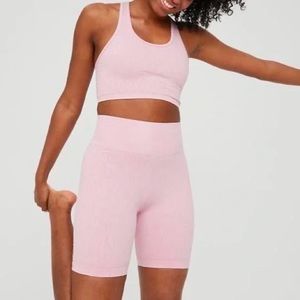 Offline by Aerie floral biker shorts